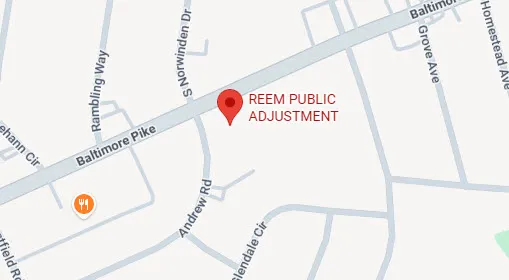 REEM Public Adjustment — 353 Baltimore Pike, Springfield, PA 19064